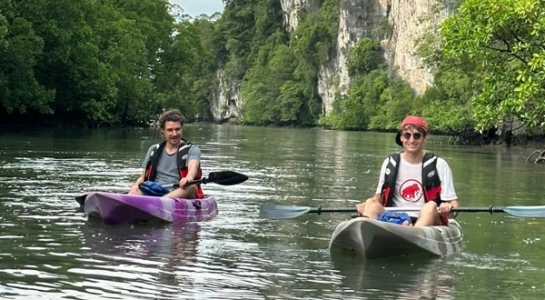 kayaking